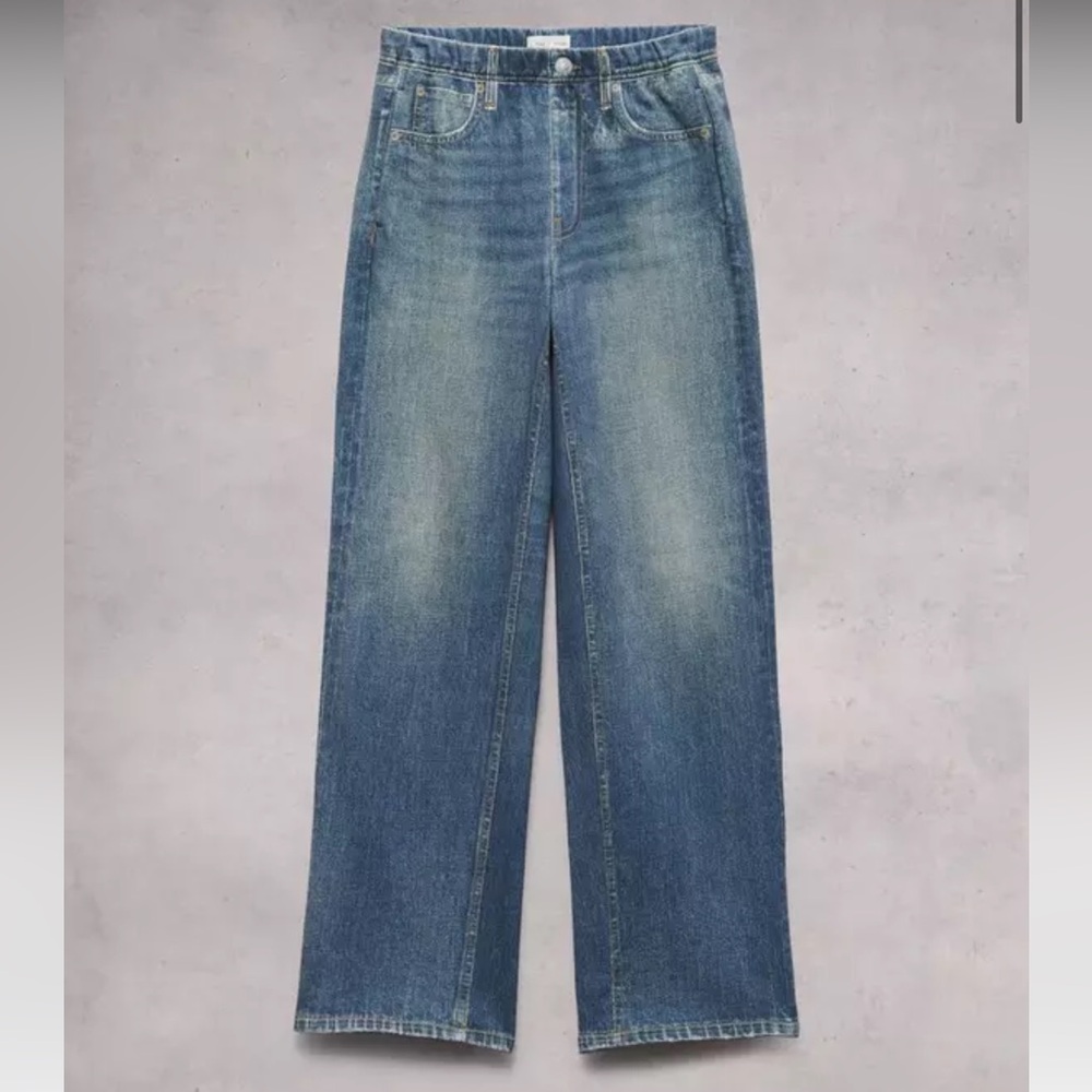 Rag & Bone Miramar Wide Leg “Sweatpant” Jeans